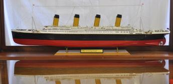 Model of Titanic at Cobh Museum